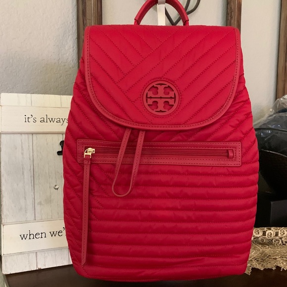 Tory Burch Handbags - HP3 New ♥️ Tory Burch Quilted Nylon Backpack